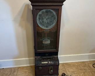 International Time Recording Machine Punch Clock