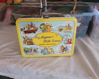 Vintage Roy Rogers & Dale Evans Lunch Box w/ Thermos 