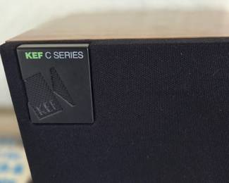 Pair of KEF C Series speakers