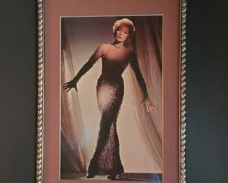 Marlene Dietrich framed photos (reproductions). Nicely framed