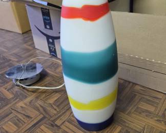 Murano Chandelier with colorful glass detail