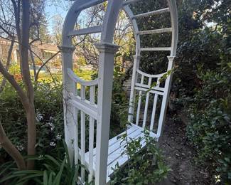 garden terrace bench