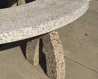 cement bench