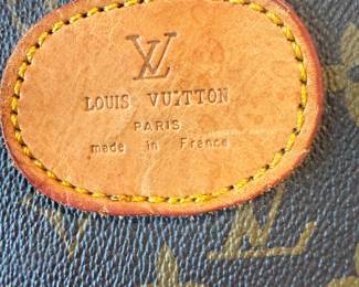 LV vintage tag