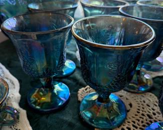 Carnival punch glass