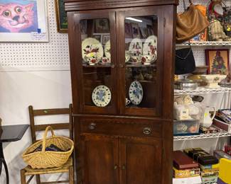 Corner cupboard 1 of 2