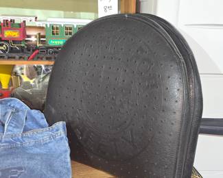 Locomotive operator backrest x2.