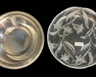 F B Rogers Silver Company And Mikasa Bowls