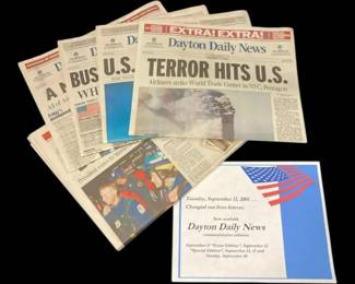 Dayton Daily News September 11, 2001 Commemorative Editions