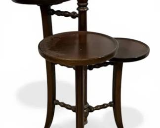 3Tier Wooden Dumbwaiter Plant Stand