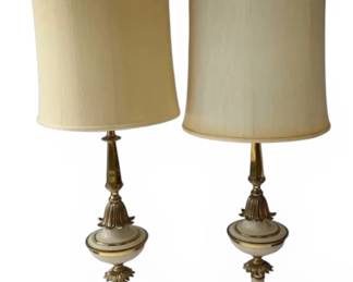Two Vintage Stiffel Lamps