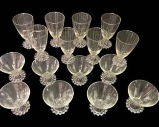 Anchor Hocking Berwick Boopie Desert  Wine Glasses