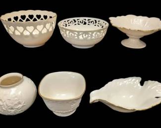 Gold Rimmed Lenox Bowls And More