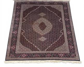 Red Area Rug 9.5 x 5.5 ft