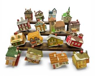Holiday Village Napkin Holders