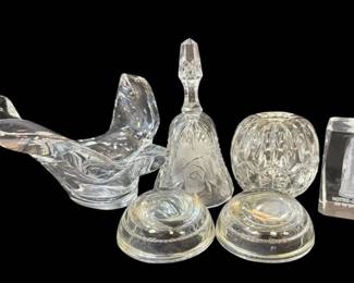 Bird Candy Dish, Bell,  More Glass Decor