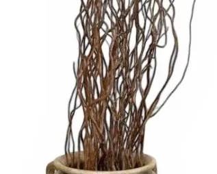 Large Floral Floor Vase w Decorative Arrangement