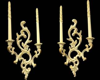 Wood Wall Candle Holders With Wood Candles