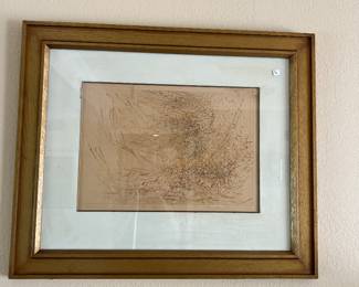 Chagall Lithograph 45/200 55-56