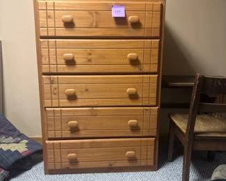 Rustic vintage chest of drawers