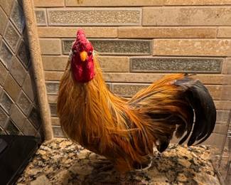 Decorative Rooster Figurine