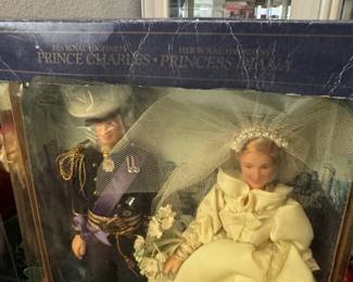 The Royal Couple Prince Charles and Princess Diana Wedding Dolls by Goldberger second image