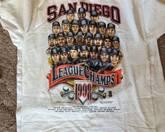 Vintage San Diego Padres National League Champions TShirt
