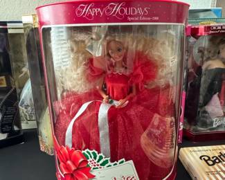 Happy Holidays Barbie Doll Special Edition First in Series