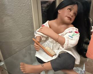 Heubach Little Red Riding Hood Porcelain Doll