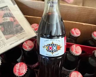 CocaCola Super Bowl XXX Commemorative Bottles  Case of second image