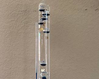 Galileo Thermometer with Floating Spheres