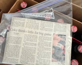 CocaCola Super Bowl XXX Commemorative Bottles  Case of third image