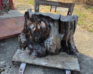 Interesting wood stump