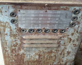 Very old heavy Westinghouse ac welder