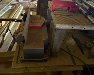 Router table and jointer
