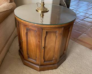 Barrel Side Table $20