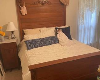 Full size antique bed $500 No mattress 
