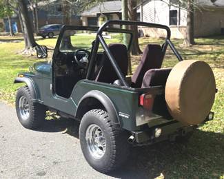 1981 Classic JEEP CJ Series Original V-8
