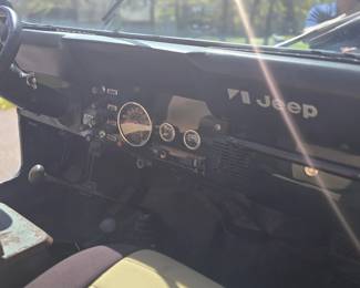 1981 Classic JEEP CJ Series Original V-8