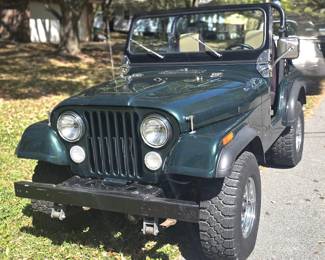 1981 Classic JEEP CJ Series Original V-8