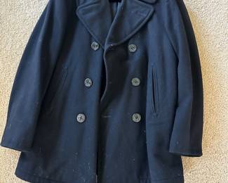 Vintage US Navy Peacoat 