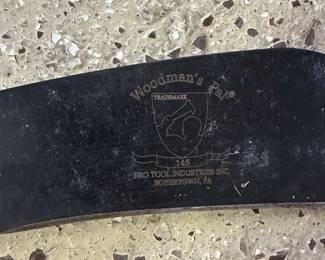 Woodsman’s pal machete