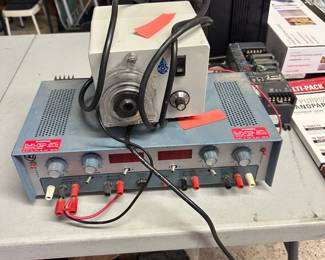 Viz triple dc power supply, Mec-o-matic pulsafeeder peristaltic pump 