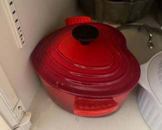 Le Creuset Heart dutch oven
