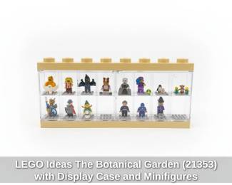 LEGO Ideas The Botanical Garden  with Display Case and Minifigures second image