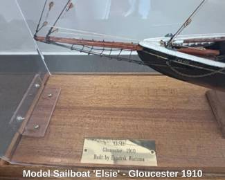 Model Sailboat Elsie  Gloucester second image