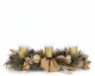 Stacked Ceramic JackoLantern Halloween Decoration second image