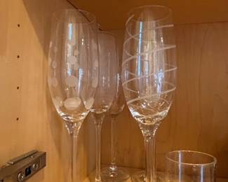 Assorted Decorative Glassware Set with Patriotic and Themed Pieces second image