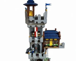 Custom Lego Autumn or Halloween Diorama with Lego Icons Autumn Cottage Garden Set fifth image