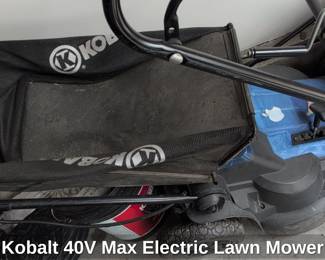 Kobalt V Max Electric Lawn Mower second image
